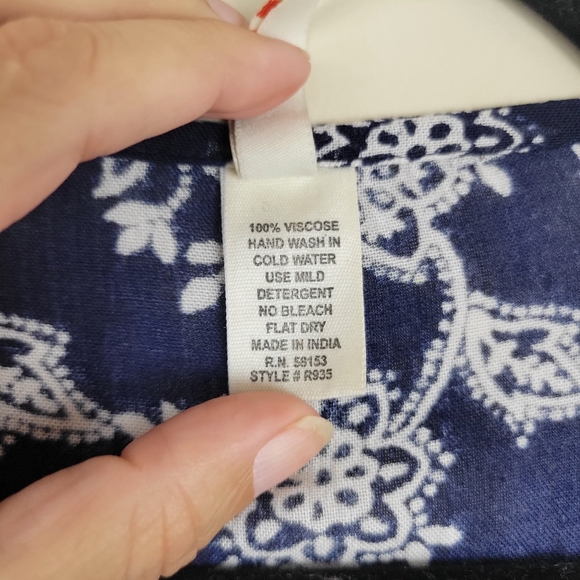 Raga (Anthropologie) Tie Front Top - Picture 7 of 7